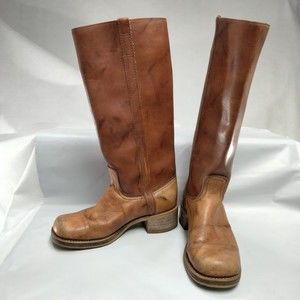 Vintage 70’s Dingo Brown Western Cowboy Boots